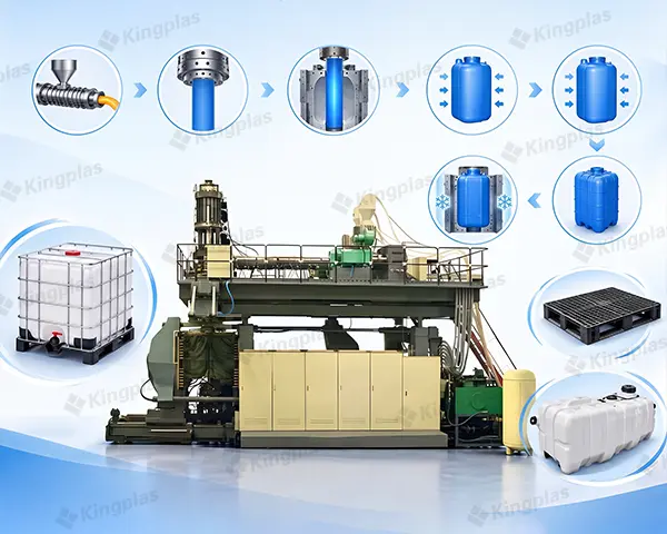 How An IBC Tank Blow Molding Machine Produces Large Products
